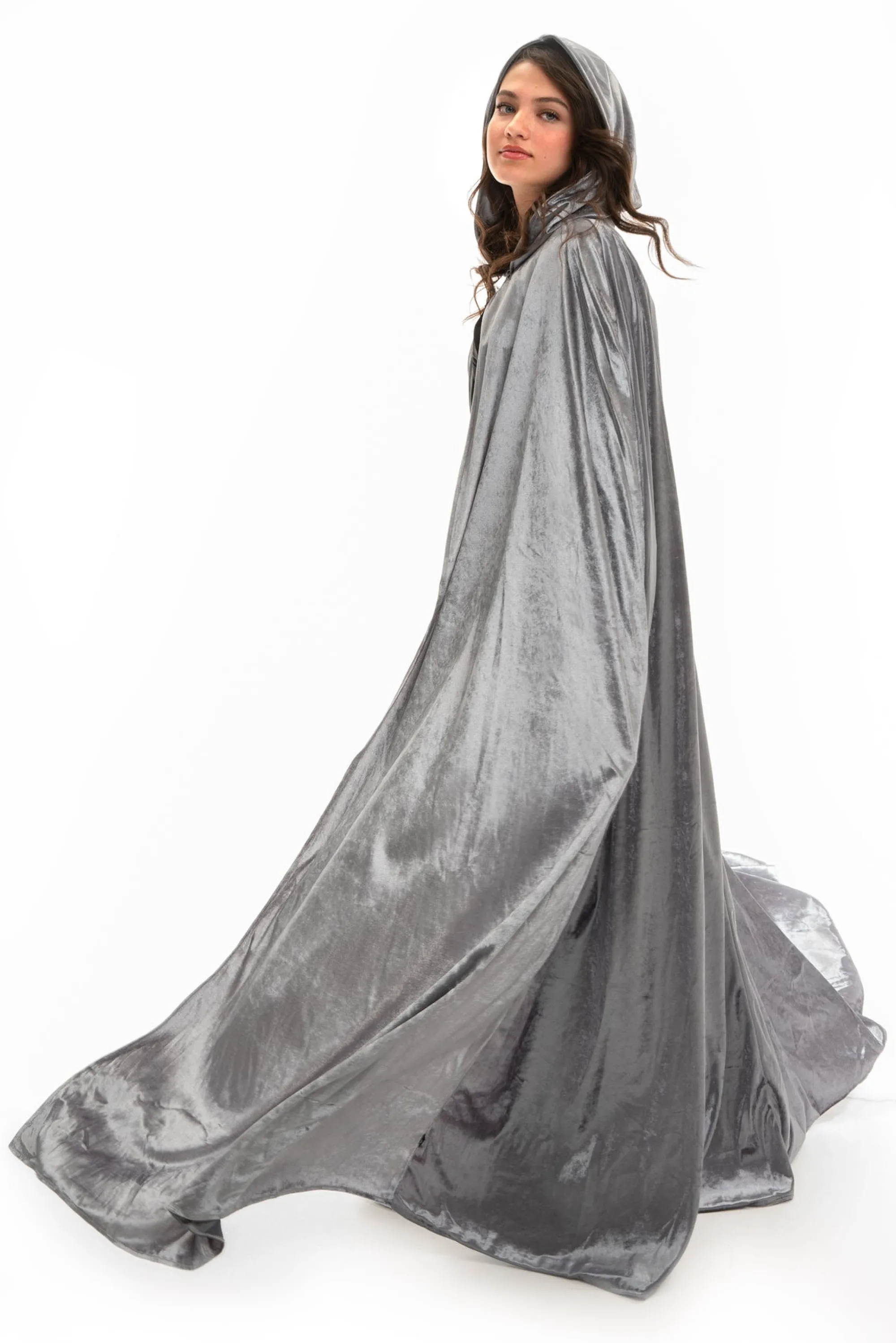 Little Adventures Cloaks>Adult Grey Cloak