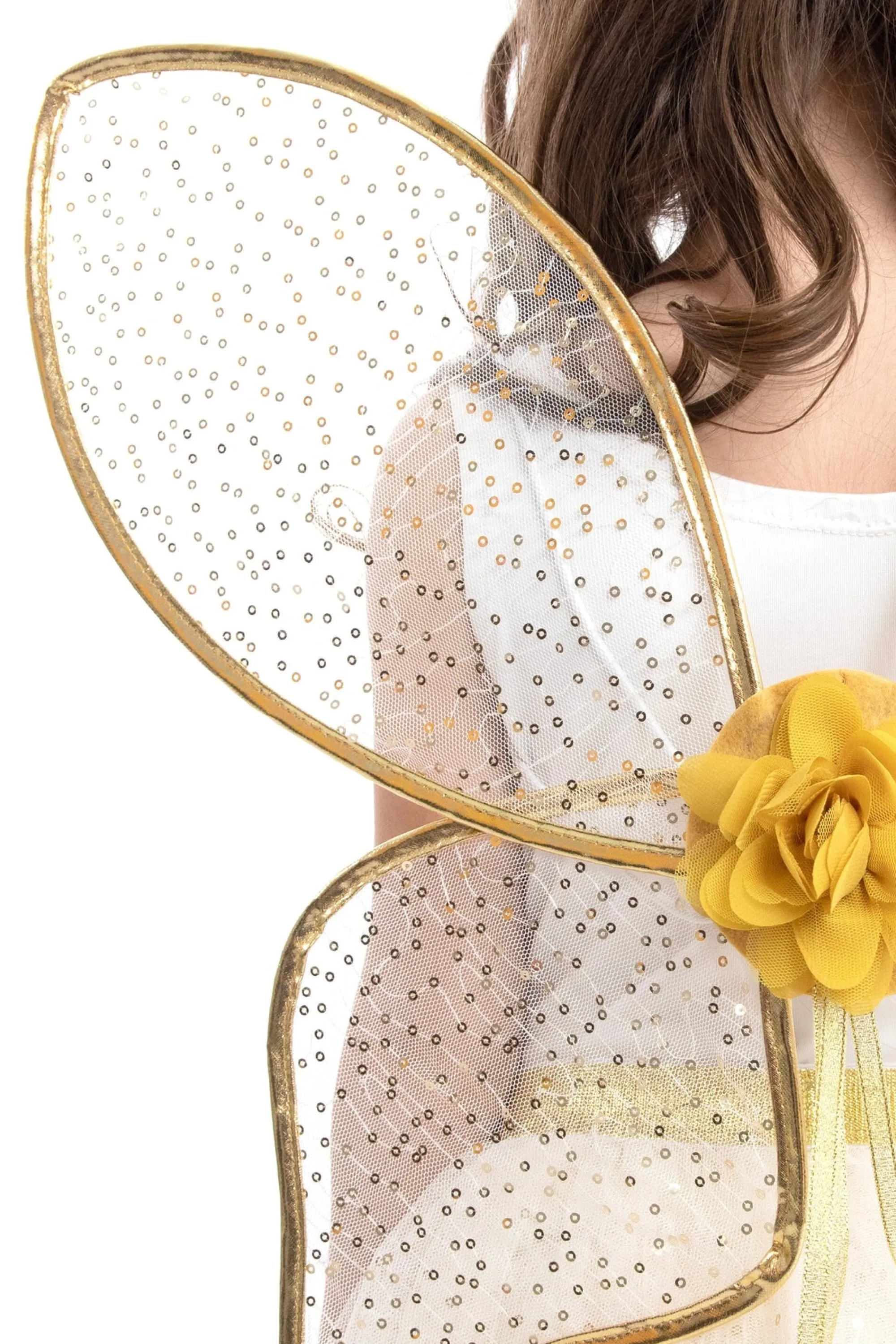Little Adventures Accessories>Gold Shimmer Fairy Wings