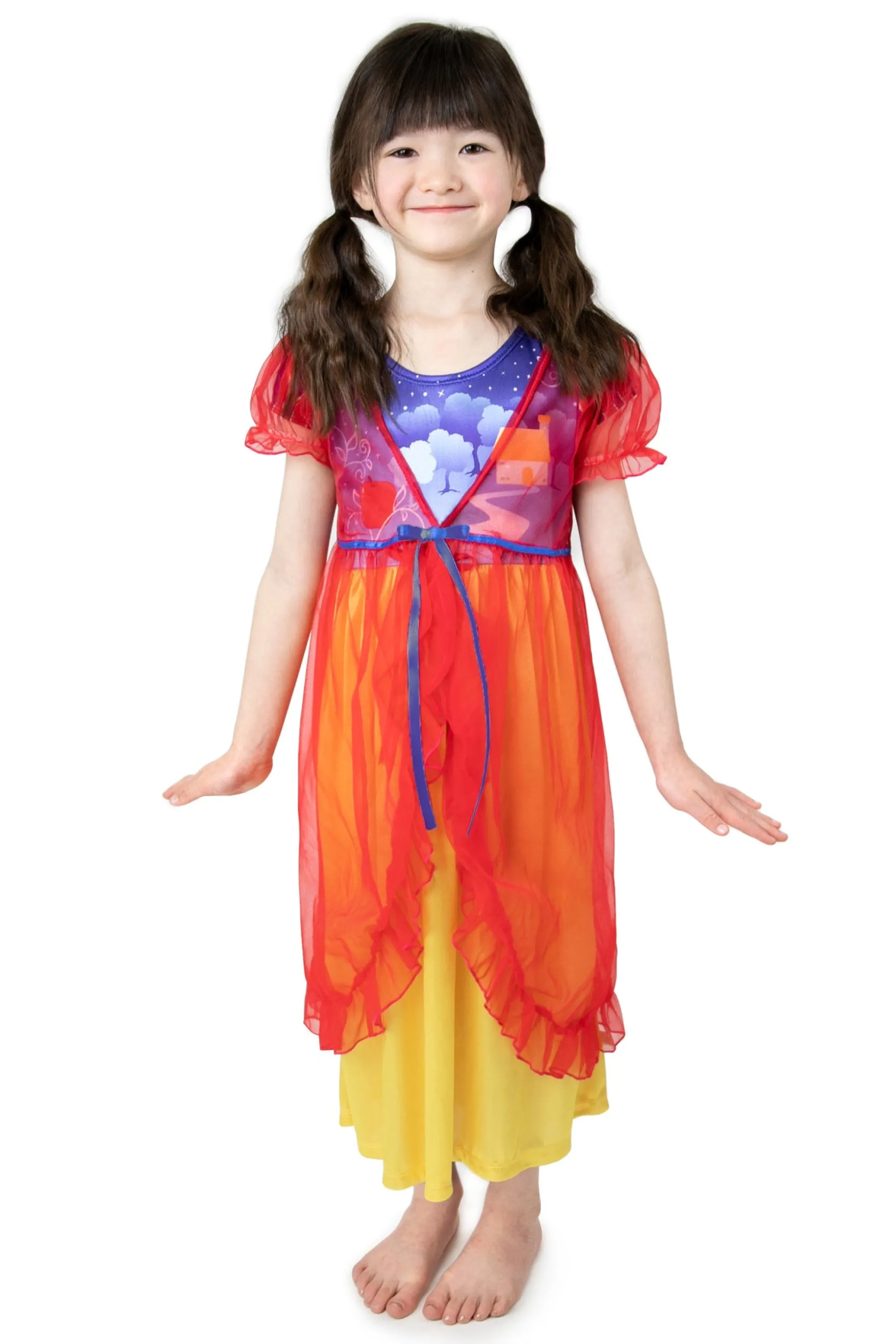 Little Adventures Nightgowns>Snow White Nightgown With Red Robe